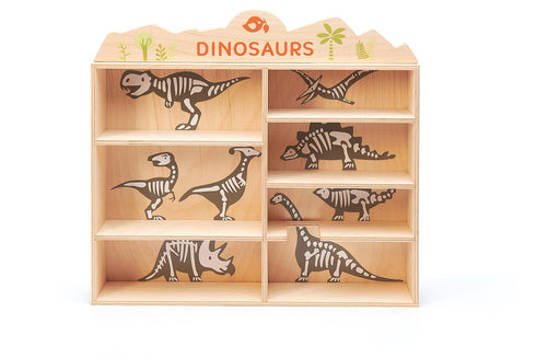 8 Dinosaurs Shelf Set