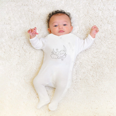 Sleeping Baby Onesie-Side snap