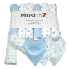 MuslinZ 3 Pack Muslin Dribble Bibs