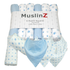 MuslinZ 3 Pack Muslin Dribble Bibs