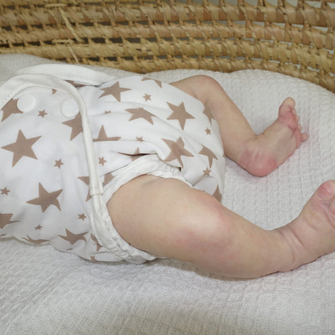 MuslinZ Newborn Reusable Nappy Starter Kit - Complete Bundle for 12 Changes