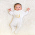 Sleeping baby essentials set of 3 in gold color, made from soft Prima Cotton
