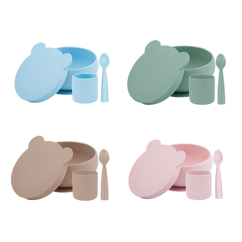 MiniKOiOi BLW Set I – Silicone Feeding Set