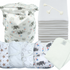 MuslinZ Newborn Reusable Nappy Starter Kit - Complete Bundle for 12 Changes