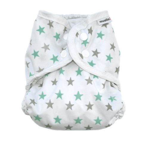 MuslinZ Washable Nappy Wrap – SIZE 1