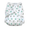 MuslinZ washable cloth nappy set for newborns, includes 2 plain-colour covers and 6 prefolds, eco-friendly and reusable.