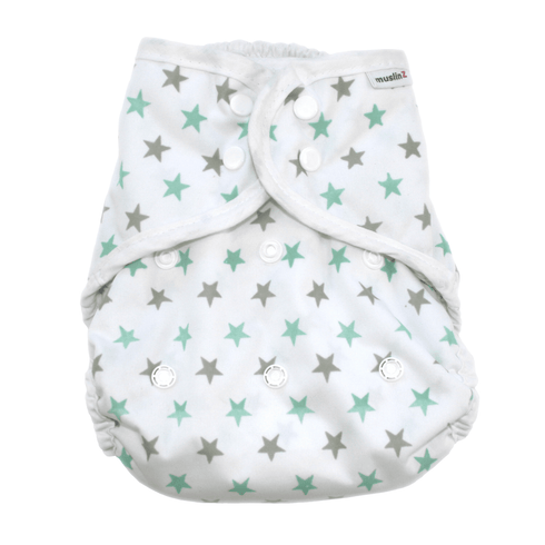 MuslinZ Washable Nappy Wrap – SIZE 2