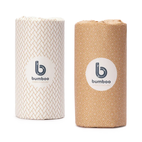 Wrapped bamboo kitchen towels - 6 rolls