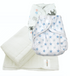 MuslinZ Washable Cloth Nappy Set – SIZE 1 (Nb-9m) Plain color