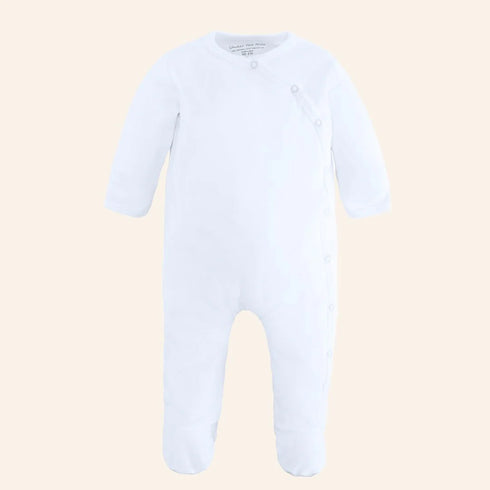 Unisex Footie- side snap