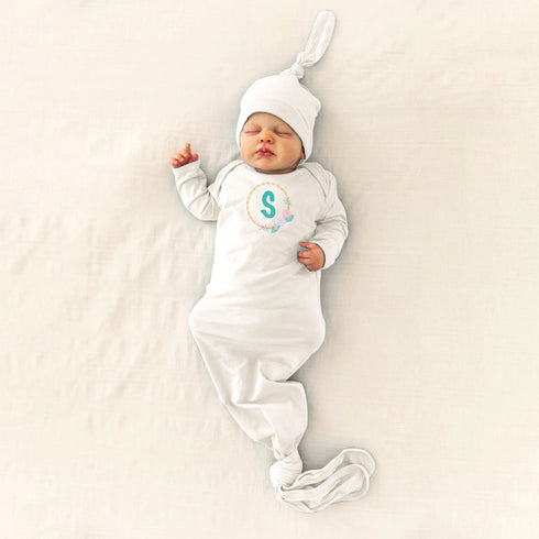 Boho Flower Bouquet Newborn Layette