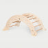 Handcrafted wooden climbing arch for kids – versatile, durable, Montessori-inspired toy that encourages imaginative play & gross motor skills