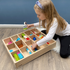 Wooden Sorting Tray - 14 Way